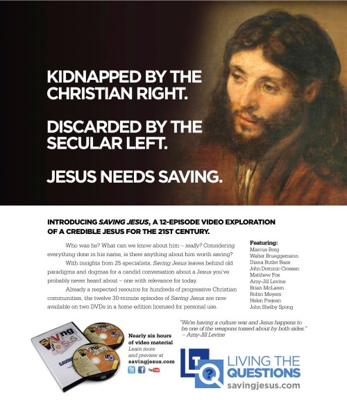 Saving Jesus Redux Ad